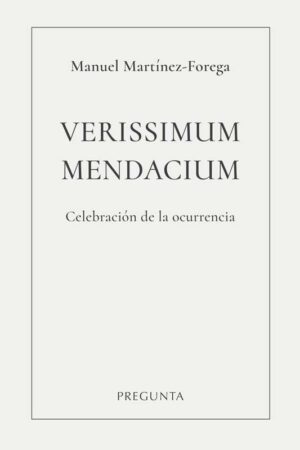 Verissimum mendacium Cubierta